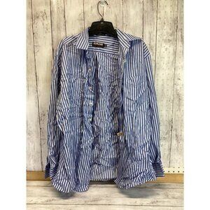 Preppy Streetwear Coquette UtilityKirkland Signature Men Dress Shirt 16 1/2 - 33